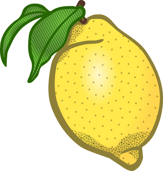 Yellow Lemon Illustration
